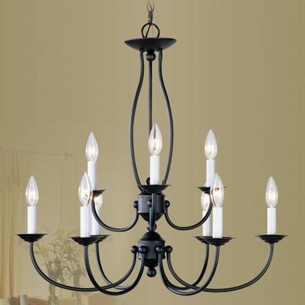 Dark Bronze Chandelier