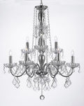Clear Crystal Chandelier