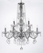 Clear Crystal Chandelier