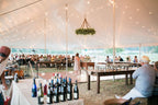 40x100 Pole Tent - Interior