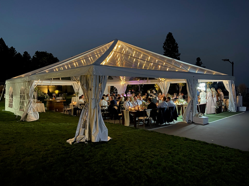 Clear Top Frame Tents