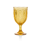 Amber Lilian Goblet 10oz