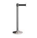 Rental Chrome Stanchion with 10â² Black