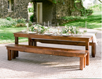 Farm Table _ Bench 1