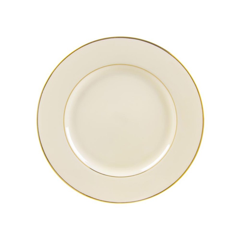 Ivory Gold 9in Plate