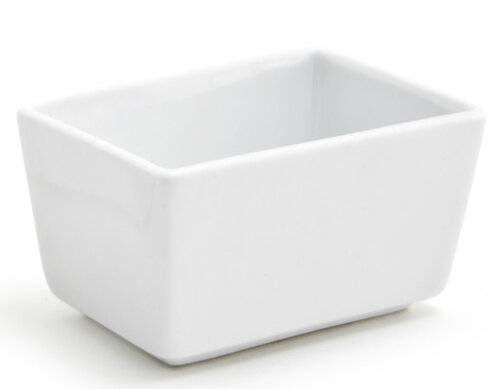 Royal White Rectangular Sugar Caddy