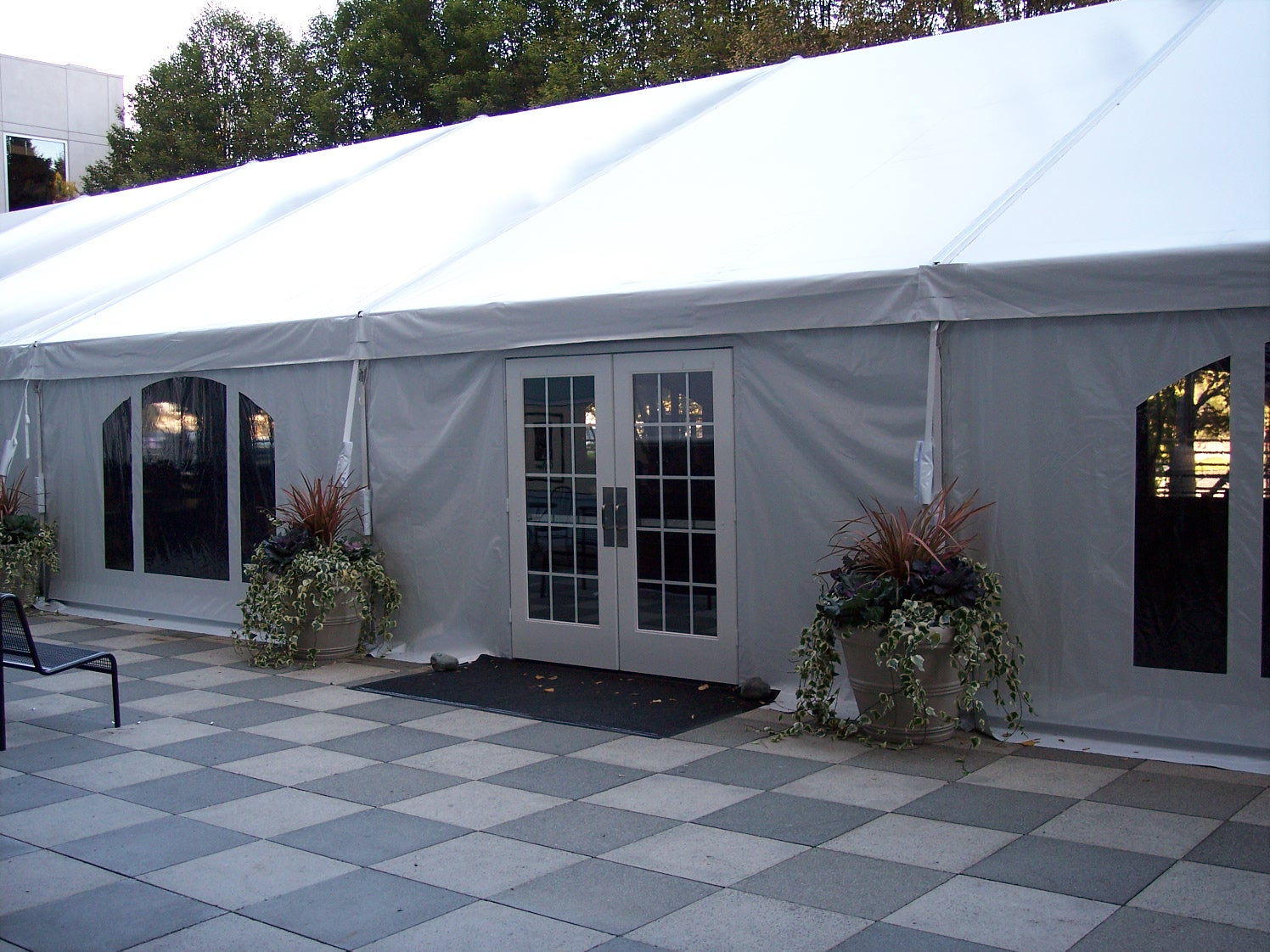 Double French Doors â Frame Tent Only