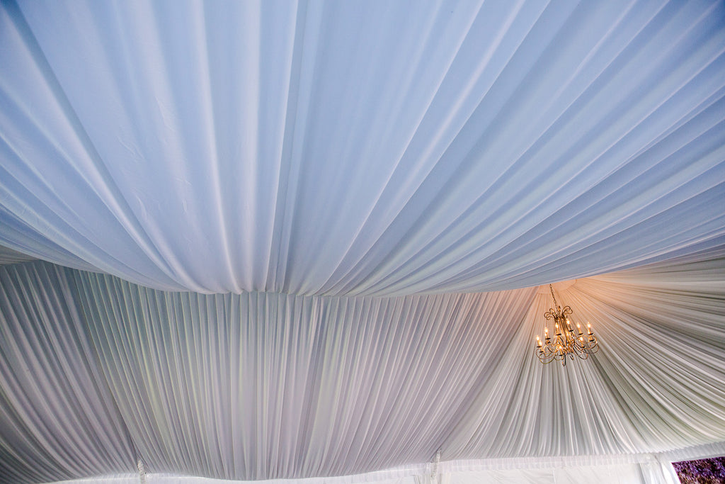 Tentlinerwithchandelier