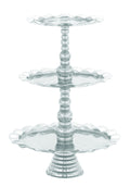 Wavy Three Tiered Cake Stand