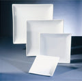 Rental White Square Bistro Tableware