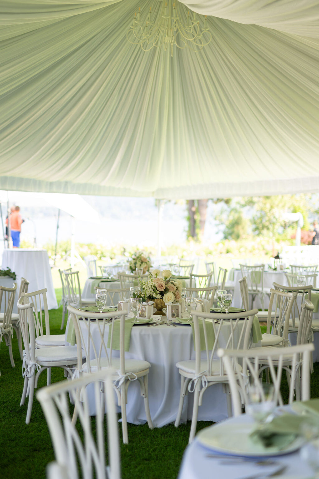 willow.frame tent liner.white chantelle chand