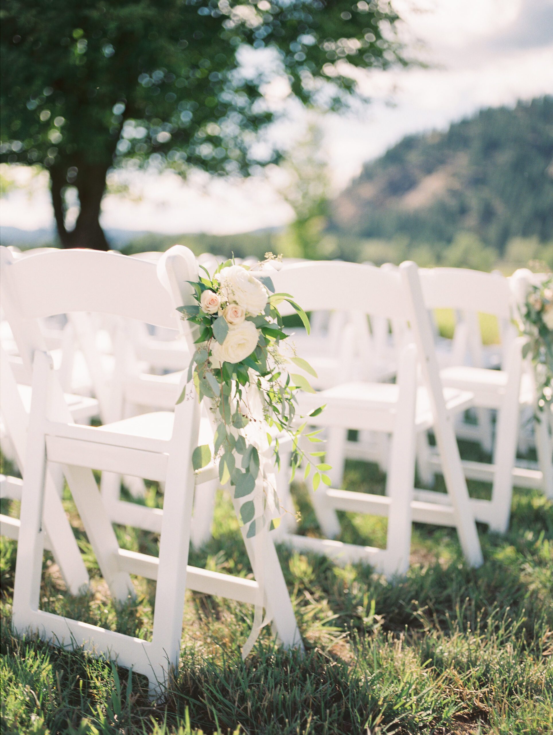 White Resin Padded Folding Chair | Chairs | Event Rents