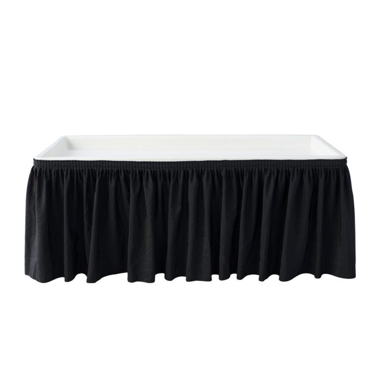 Fill-N-Chill Table - Black, White or Ivory Skirting | Tables, Beverage ...